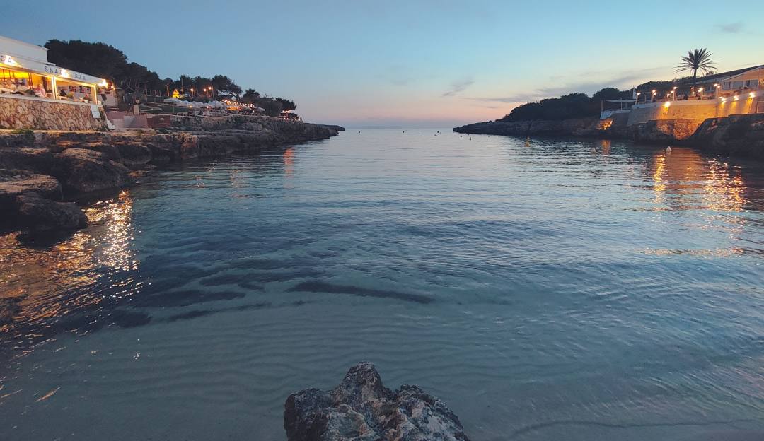 Bahía de Santandria al atardecer