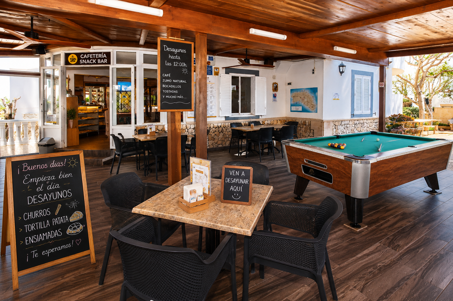Cafeteria Snack Bar Sol Ponent